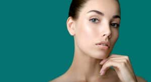 Woman with lifted brows after endoscopic brow lift in Beverly Hills, CA